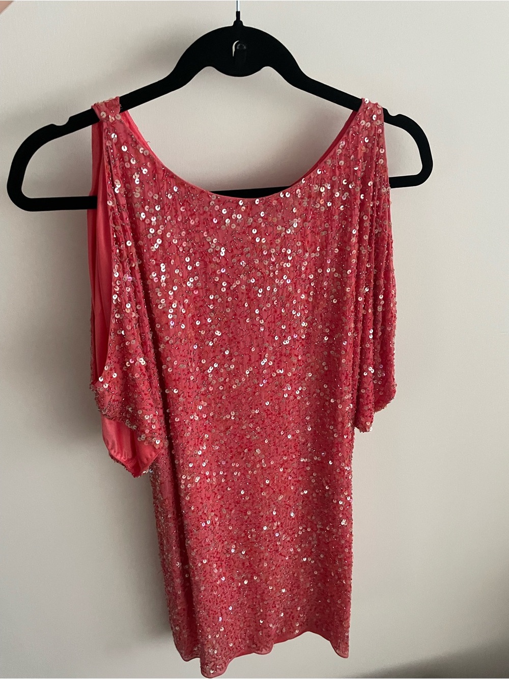 Aidan Mattox Sequin Shift Dress